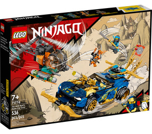 LEGO Jay and Nya's Race Car EVO Set 71776 Packaging