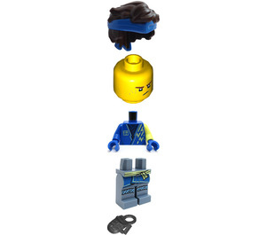 LEGO Jay - Core (with Shoulder Pad) Minifigure