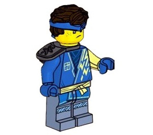 LEGO Jay - Core (z Podkładka na ramię) Minifigurka