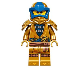 LEGO Jay - Golden with Shoulder Armor  Minifigure