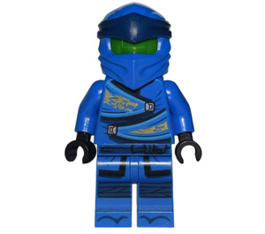 LEGO Jay - Legacy con Trasparente Neon Verde Testa Minifigure