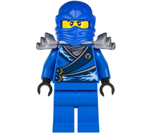 LEGO Jay - Rebooted s stříbrný Brnění Minifigurka