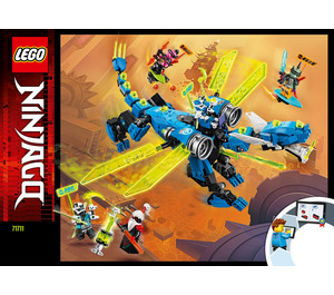 LEGO Jay's Cyber Dragon 71711 Instrukce