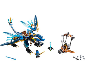 LEGO Jay's Elemental Drachen 70602