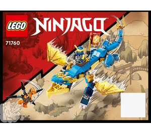 LEGO Jay's Thunder Drachen EVO 71760 Instructions
