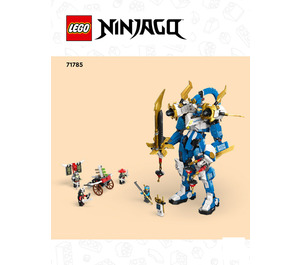 LEGO Jay's Titan Mech Set 71785 Instructions