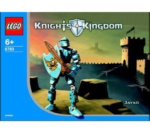 LEGO Jayko (Estados Unidos, 3 cartas) 8783-1 Instrucciones