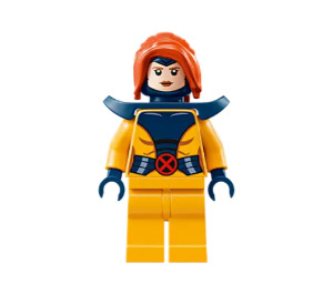 LEGO Jean Grey con Bright Luz Naranja Traje Minifigura