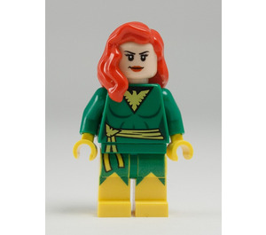 LEGO Jean Grey mit Phoenix Kostüm Minifigur