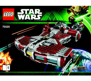 LEGO Jedi Defender-class Cruiser 75025 Instrukcje