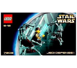 LEGO Jedi Defense I 7203 Instrukcje