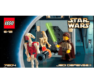 LEGO Jedi Defense II 7204 Ohjeet