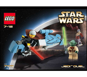 LEGO Jedi Duel 7103 Instrukce