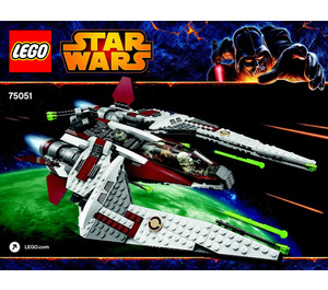 LEGO Jedi Hunter Frontier 75051 Instrukce