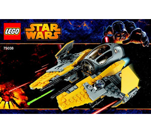 LEGO Jedi Interceptor 75038 Instrukce