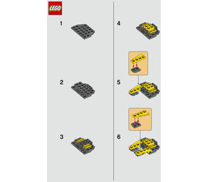 LEGO Jedi Interceptor 911952 Instrucciones