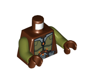 LEGO Jedi Knight Minifig Torso (973 / 76382)