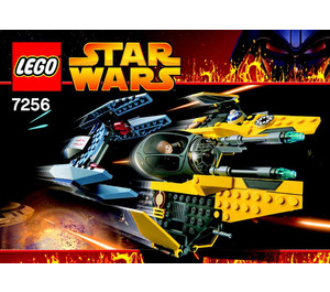 LEGO Jedi Starfighter and Vulture Droid Set 7256 Instructions