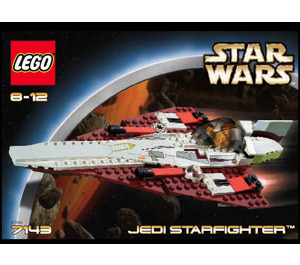 LEGO Jedi Starfighter 7143 Instructions