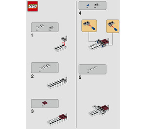 LEGO Jedi Starfighter 912172 Instrucciones