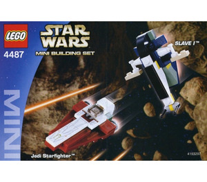 LEGO Jedi Starfighter & Slave I Set 4487