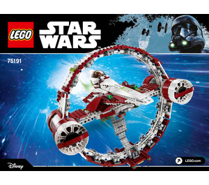 LEGO Jedi Starfighter with Hyperdrive 75191 Anweisungen