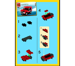 LEGO Jeep 7803 Anleitungen