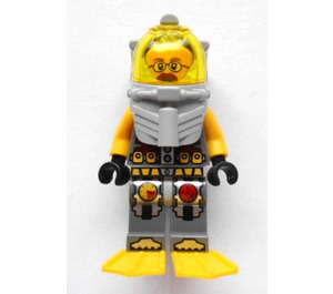 LEGO Jeff Fisher Diver Minifigur