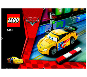 LEGO Jeff Gorvette Set 9481 Instructions