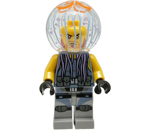 LEGO Jellyfish Thug Man Minifigure without Neck Bracket, with Beard