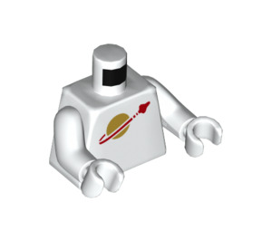 LEGO Jenny Minifig Torso (76382 / 88585)