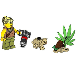 LEGO Jessica Sharpe and Lion Cub 952112