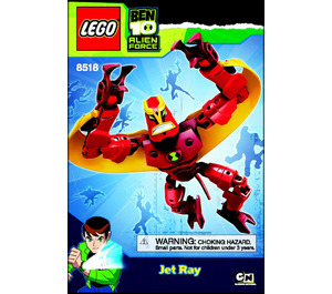 LEGO Jet Ray Set 8518 Instructions