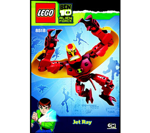 LEGO Jet Ray 8518 Instructions