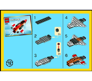 LEGO Jet 30020 Instructies