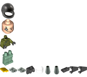 LEGO Jetpack-Ranger Minifigure