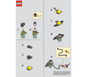 LEGO Jetpack-Ranger & Raptor 122332 Instrukcje