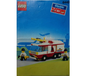 LEGO Jetport Fire Squad Set 6440 Instructions