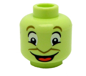 LEGO Jiminy Cricket Head (Recessed Solid Stud) (3626 / 101974)