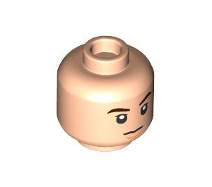 LEGO Jin Minifigure Head (Recessed Solid Stud) (3626 / 101965)