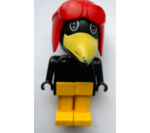 LEGO Joe Crow with Black Eyes Fabuland Figure