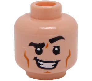LEGO Joey Tribbiani Kopf (Einbau-Vollbolzen) (3626 / 77730)