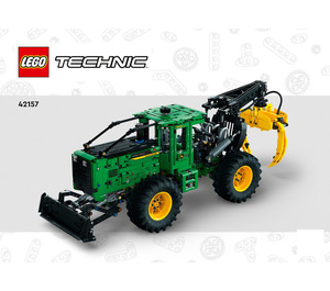 LEGO John Deere 948L-II Skidder Set 42157 Instructions