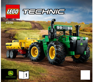 LEGO John Deere 9620R 4WD Tractor Set 42136 Instructions