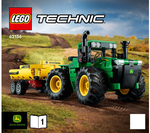 LEGO John Deere 9620R 4WD Tractor 42136 Anweisungen