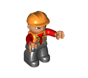 LEGO John ned Duplo figur