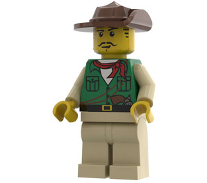 LEGO Johnny Thunder (Expedition) minifiguur