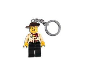 LEGO Johnny Thunder Key Chain (3961)