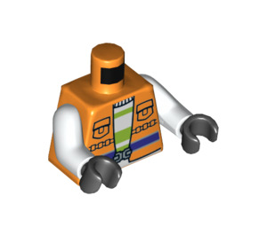 LEGO Joker Henchman Minifig Torso (973 / 76382)