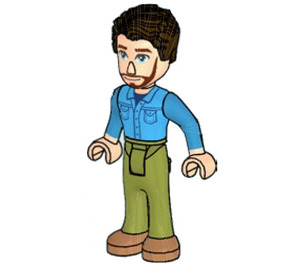 LEGO Jonathan (Denim Shirt) Minifiguur